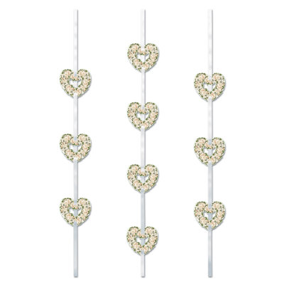 Coffret de 12 cordes Heart Ribbon, 4 pi