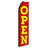 Double Sided 138'' H x 30'' W Polyester Feather Banner-16509045