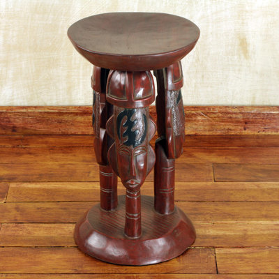 Solid Wood Accent Stool