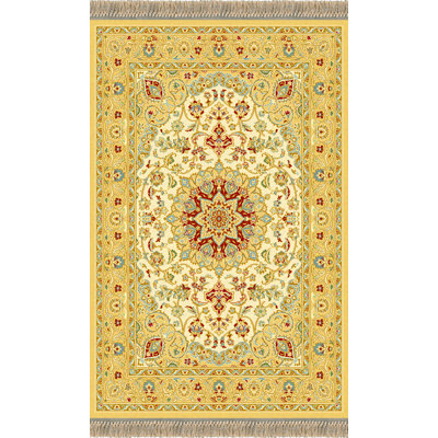 Agra Oriental Wool Area Rug