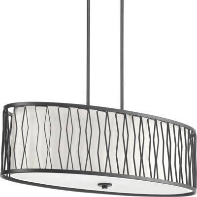 Baftije 4 - Light Graphite Kitchen Island Pendant
