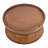 Franciscka Bernie Round Coffee Table, Java Brown