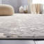 Tapis abstrait Esterley en ivoire / gris-2968332