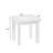 Outdoor Solid Wood Patio Side Table