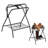 Folding Saddle Rack Freestanding Horse Saddle Stand for English Saddle