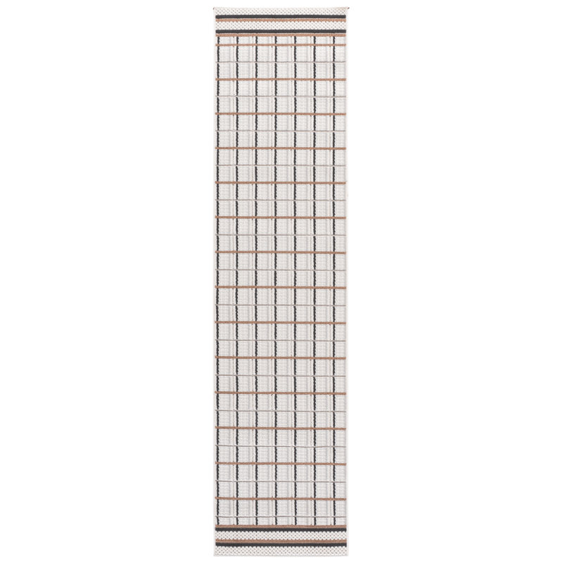 Veranda Performance Plaid Indoor Rug, Runner 2'2" x 9'