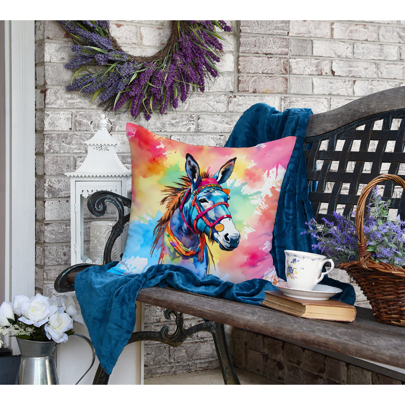 Coussin Hippie, H 18 po x l 18 po