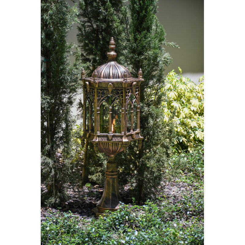 Lampe colonne gothique