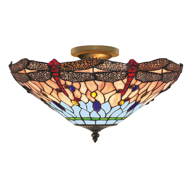 Dnkirk Semi Flush Mount