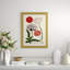 Flora in Pink Framed
