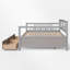 Lit de jour double en bois massif-110842903-111860679