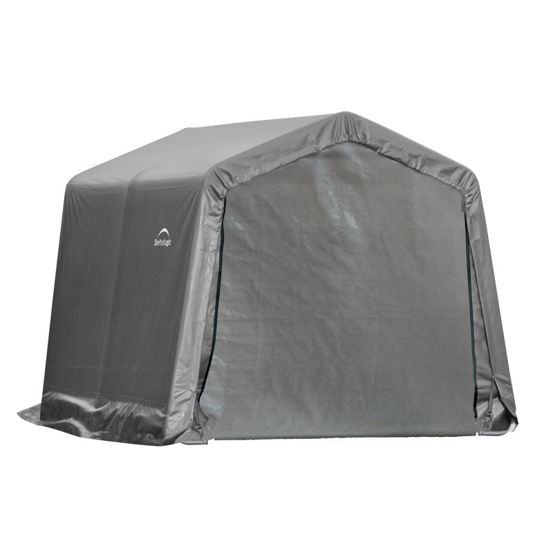 Abri Shed-in-a-Box® 10 x 10 x 8 pi gris sommet, Gris