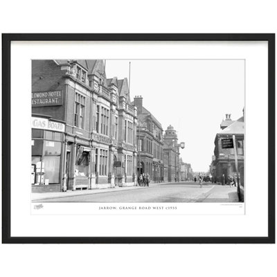 Jarrow, Grange Road West C1955 by Francis Frith - Single Picture Frame Print