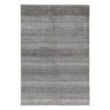 Hand Knotted Striped Area Rug