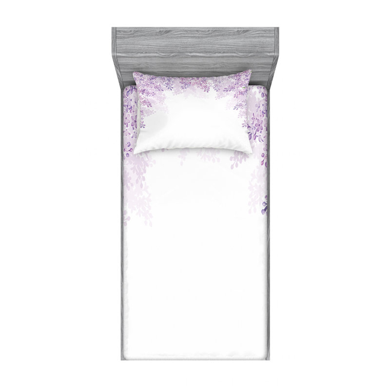 Microfiber Sheet Set, Twin XL Sheet Set with Fitted Sheet
