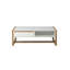 Mattheau Trestle Coffee Table with Storage