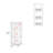39" Tall Four-Tier Bookcase, Living Room, Storage Cabinet, Shelves-1632663797