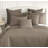Southshore Fine Linens Vilano Quilted Sham Covers, Double-Brushed Microfiber Square-Stitched Pillow Shams with Piped Edges, Set of 2, 20" x 26" , Dark Taupe-1412896915-1353058871