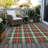Machine Washable Indoor/Outdoor Christmas Plaid Xhevrie Emerald Rug-1516000961