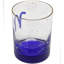 Verre à whisky à deux joncs or 14 carats Zodiac Culver Aries Zodiac