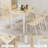 5-Piece Dining Table Set With 4 Chairs