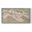 Batik Sea Turtle II - Toile tendue avec châssis encadré - Prêt à être accroché-1809337849-1809337831