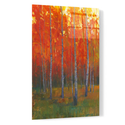 «Changer les couleurs II» par Tim O'Toole, art mural en verre acrylique