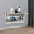 Millholland Foldable Plastic / Acrylic Plastic / Acrylic Floating Desk-459002672