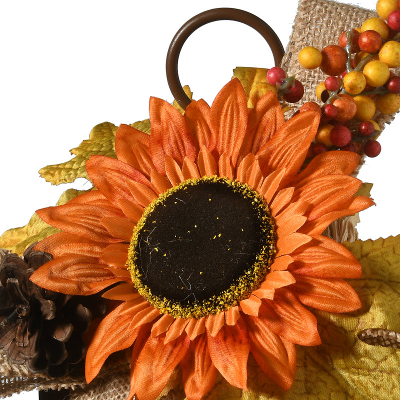 Lanterne d'automne décorée 12 "avec lumières DEL The Holiday Aisle®
