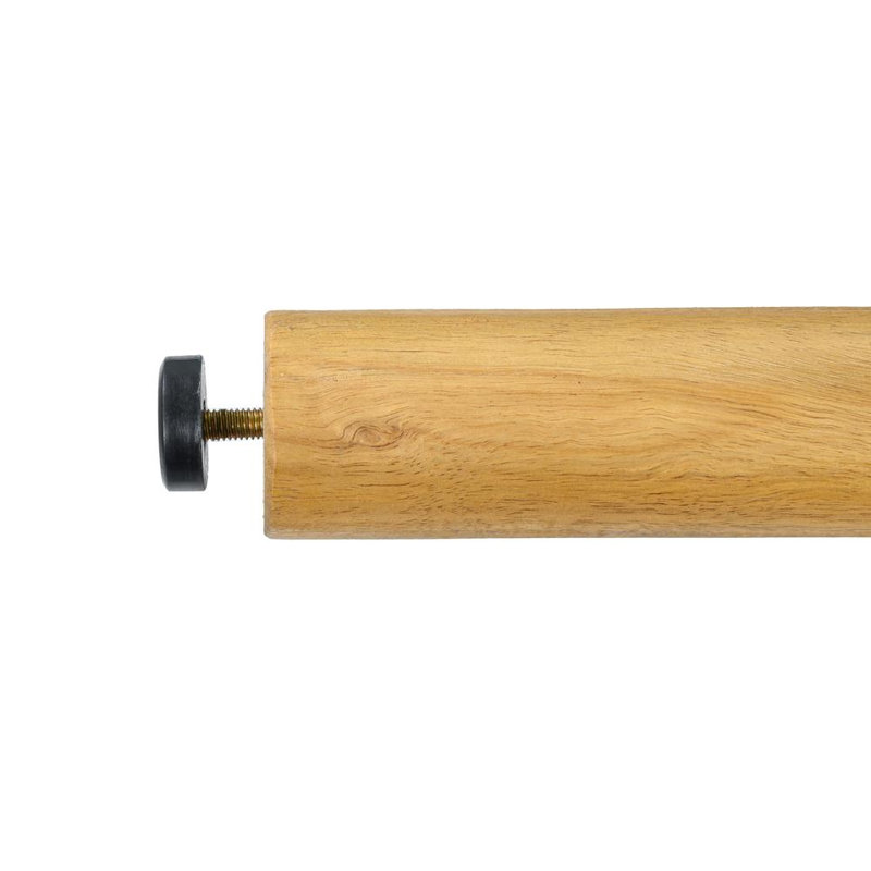 Ensemble de chaises d'appoint d'extérieur 2, Naturel / teck