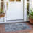 Frostley Washable Abstract Indoor / Outdoor Rug-1782247307