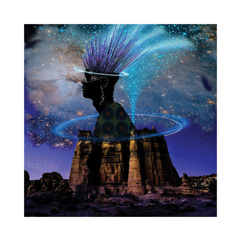 Telepathic by Yvonne Coleman Burney - Wrapped Canvas Print, 30.48 cm H x 30.48 cm W