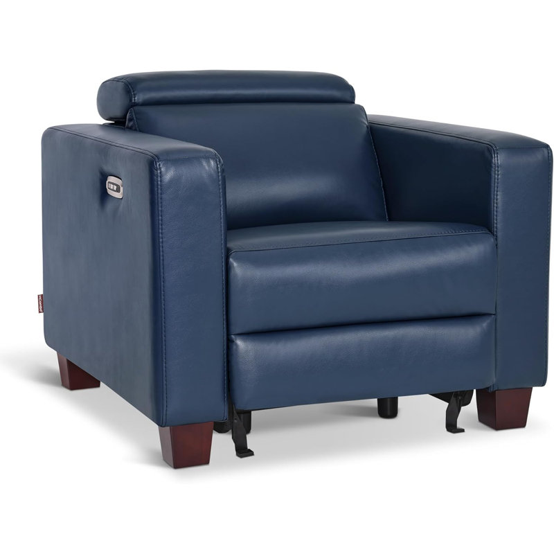  Fauteuil inclinable électrique Wall-hugger, repose-pieds haut avec repose-tête réglable, pour petits espaces