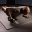 Carreaux de sol en mousse à motif de losanges de 5/8 po pour salle de sport-59978927