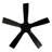 54" Aviator 5 - Blade Outdoor/Indoor Smart Flush Mount Ceiling Fan With Bluetooth Remote Control Included-55456625-115237134