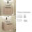 Evryn 23.62'' Single Bathroom Vanity with Ceramic Top