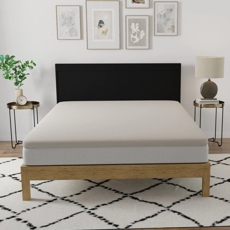 3-Inch Plush Ventilated Firm Gel Memory Foam Mattress Toppers, Cooling and Breathable, Ultra Soft, Extra-long Twin