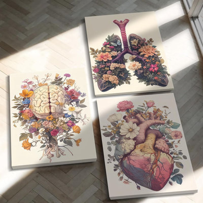 3 Piece Wrapped Canvas Print