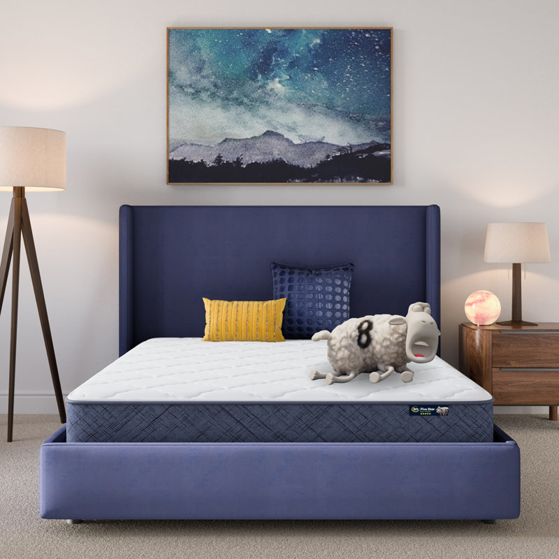 Serta Five Star Mattress Sleep to Go Medium Mattress in a Box, King, 8"