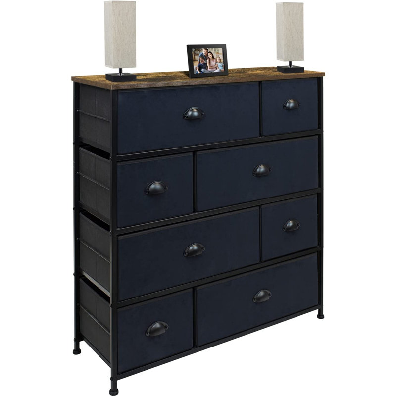 Commode 8 tiroirs l 34 po