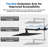 12 Inch Rainfall Shower Head, With Handheld Spray Combo,Adjustable Extension Arm, 3 Settings Diverter, 71 Inch Hose-119622104