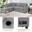 Cassan Upholstered L-Shaped Sectional Left Hand Facing-560008784