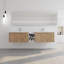 41 Base de meuble-lavabo double mural 82,9 po seulement-101092123