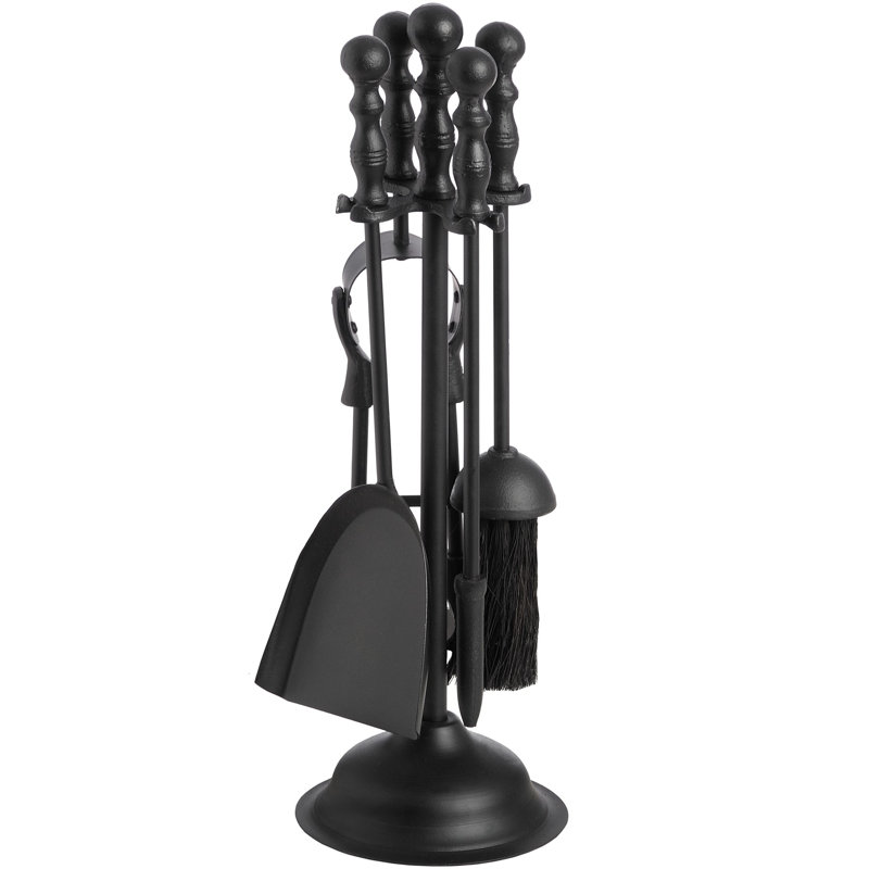 Steel Fireplace Tool Set