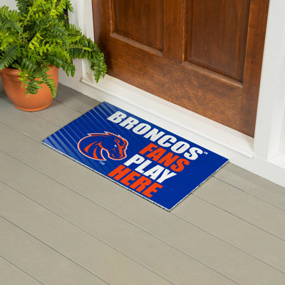 Boise State University Fan PVC Mat, 28"x16"
