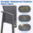 Calliana Patio Dining Set with Extendable Dining Table and Fully Assembled Stackable Chairs-91592064-100710284