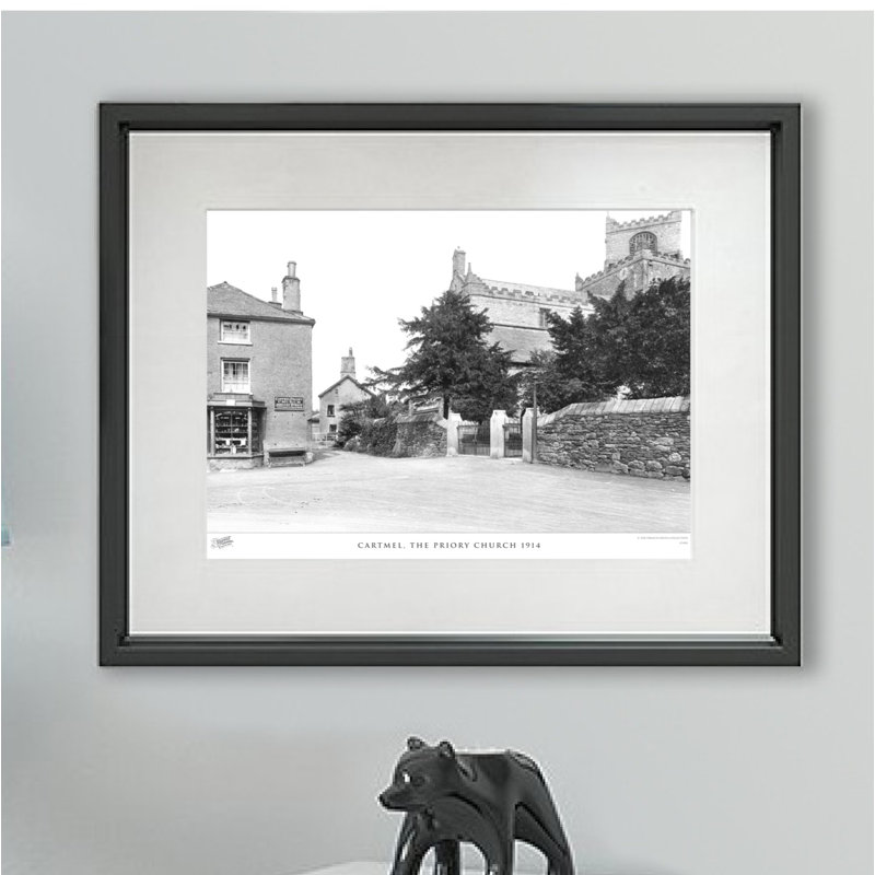 Cartmel, The Priory Church 1914 by Francis Frith - Single Picture Frame Print, 45cm H x 60cm W x 2.3cm D