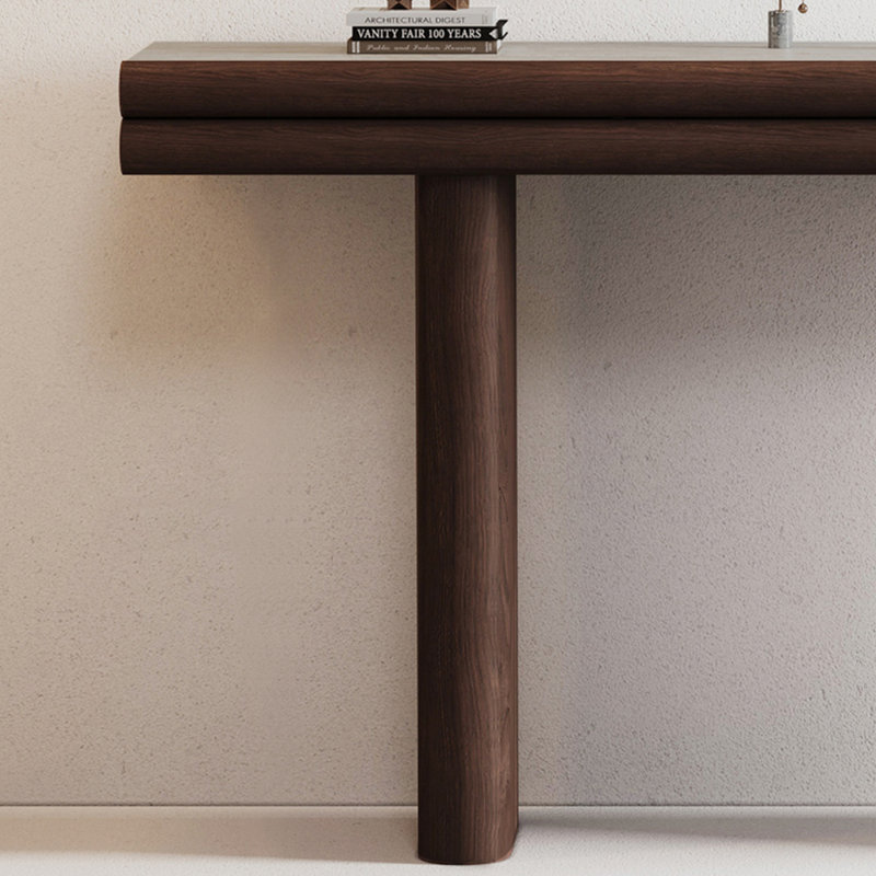 Retro style simple console table, 33.5" H x 55.1" W x 13.8" D
