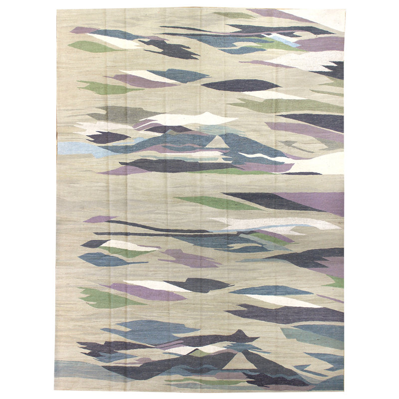 Waves One-of-a-Kind 10'2" X 13'6" Area Rug