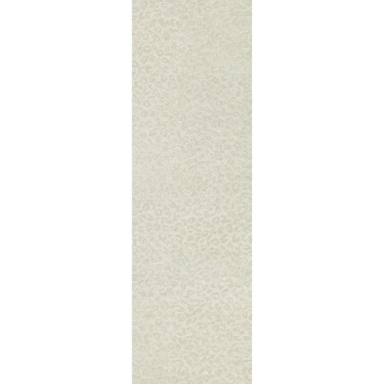 Leopardess Snow Hand-Tufted Responsible Wool Rug